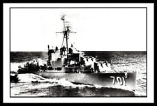 Postcard USS John Weeks DD-701 picture