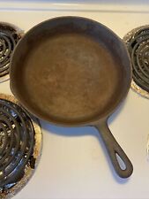 Vintage #8 K BSR Cast Iron Skillet Heat Ring Sits Flat picture