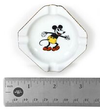 Vintage Walt Disney Mickey Mouse Porcelain Ash Tray (Bavaria, Circa 1930s) picture