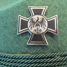 Iron Cross with Prussian/Imperial Eagle Military/Oktoberfest Hat Pin picture
