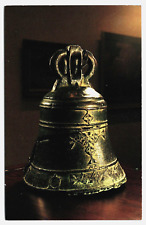 Postcard TX The Alamo Mission Bell Chrome A15 picture