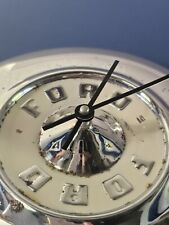1950s Ford Hubcap Clock picture