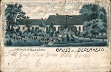 Germany 1903 Hotel Waldschlosschen-Greetings from Bederkesa Postcard 5, 5 stamp picture