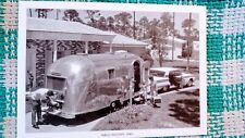 VINTAGE POST CARD AIRSTREAM FAMILY HOLIDAY 1962.. picture