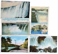 Niagara Falls Lot Of Five Vintage Postcards. 1 Nabisco shredded wheat. picture