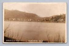 Bird's Eye View CLARINGTON Ohio River RPPC Antique Monroe County Photo 1911 picture