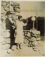 1927 Press Photo Mrs. Coolidge and Mrs. Leonard Wood at the Summer White House picture