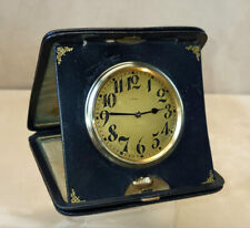 Rare & Important 1900 Tiffany & Co. Large Travel Clock Swiss 8-day 15-jewel mvt. picture