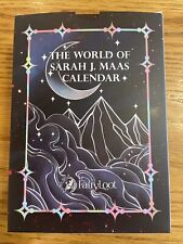 The World Of Sarah J Maas Foiled Desk Calendar (2024) Fairyloot Exclusive Sealed picture