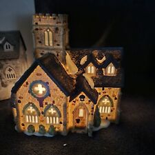 Dept 56 Christmas Heritage Dickens Village Knottinghill Church 5582-4 1989 picture