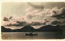 C-1910 Fishing Travelers Hand Tint RPPC Photo Postcard 22-6801 picture