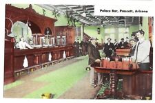 Prescott, AZ Arizona old Postcard, Palace Bar Scene picture