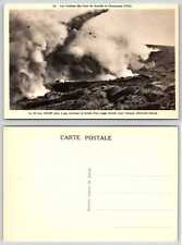 WWI Fort Souville Fort Douaumont GAS SHELLS EXPLODING France Postcard a191 picture