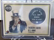 Historic Autographs 1918:End of the Great War Dog Tag Tasker H.  Bliss #/249 picture