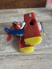 M&M Barnstorming Plane Bi-Plane Red and Yellow M&M's Airplane Candy Dispenser picture