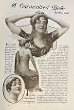 1914 Actress Dorothy Jardon illustrated picture