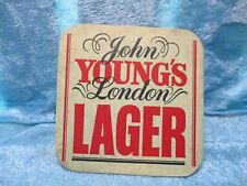 John Young's London Lager Coaster picture