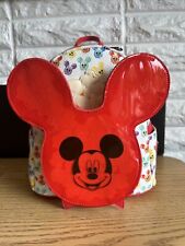 BNWT Disney Parks Loungefly Mickey Balloon Popcorn Bucket Mini Backpack picture