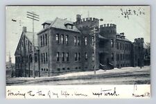Middletown NY-New York, 24th Separate Armory, Antique Vintage Souvenir Postcard picture