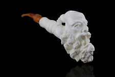Large Smoking man Meerschaum Pipe XL handmade tobacco smoking 海泡石 with case picture