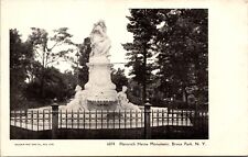 BRONX NY - Heinrich Heine Monument Bronx Park picture
