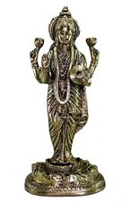 Esplanade Brass Laxmi Murti 15 Inch Pooja Idol Home Decor Golden Statue Golden picture