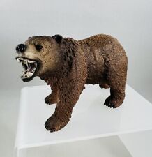 Schleich Grizzly Bear Roaring Adult Brown 2012 Figurine picture