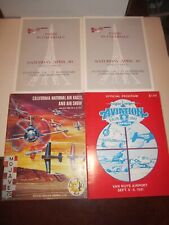 MASSIVE LOT OF 26 AVIATION AND AIR SHOW PROGRAMS BOOKLETS AND MORE picture
