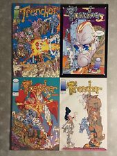Bag/board Trencher 1-4 Full Run Lot complete Set Keith Giffen Image Comic picture