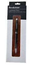 Brookstone Blue Lighted Pen - - - NEW in Box --   picture