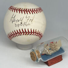 President Gerald Ford signed Rawlings ONL Baseball JSA LOA Inscribed Auto X54 picture