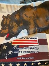 Commercial Grade- Valley Forge California  Flag 3'x5' Perma Nyl -100% USA Made picture