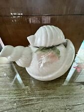 Unique/ SEA SHELL TEA POT/Hand Painted with Lid/perfect/ picture