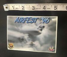Vintage Airfest '96 Sticker 5