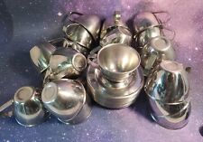 VTG Nanni P&B Expresso Inox Stainless Steel 18/10 Expresso Lot Cup 22 Saucer 24  picture