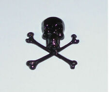 Medieval Black Skull Death Pin Bizarre Freak Occult Society Member Horror Show X picture