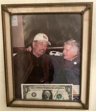 Sid Bernstein hand signed new dollar bill Personal manager of the Beatles picture