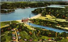 Mountain Island Plant Duke Power CO Gaston County NC Postcard unused 1930s/40s picture