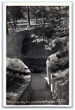 c1950's The Spring At Lincoln's Birthplace Kentucky KY Cline RPPC Photo Postcard picture