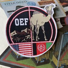 O E F Patch Afghanistan See Pics picture