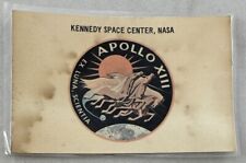 1970 NASA Pass Badge Apollo 13 Launch Kennedy Space Center Mission Aborted picture