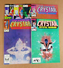 The Saga of Crystar Crystal Warrior # 1 2 3 4 5 6 Marvel Comics High Grade picture