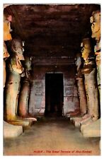 ANTQ The Great Temple of Abu-Simbel, Nubia, Egypt, Postcard picture