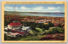 Berkeley CA~California University Radiation Laboratory~1949 Linen PC picture
