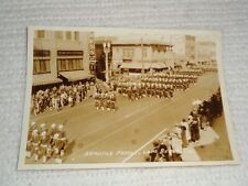 Antique 1920s Armistice Parade Military Long Beach California Original Photo picture