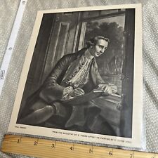 Vintage Print: Portrait of Paul Sandby - British Watercolor Artist & Mapmaker picture