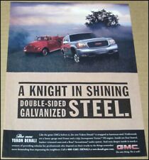 1999 GMC Yukon Denali Truck Print Ad 1998 Automobile Car Advertisement Vintage picture