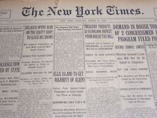 1924 MARCH 4 NEW YORK TIMES - BELASCO OPENS WAR ON THE EQUITY SHOP - NT 6828 picture