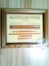 Vtg 1984 Humorous FUN The L.E.A.D. 2.5 Word Processor Framed Pencils Wall Art picture