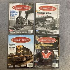Classic Trains Magazine Lot Of 4 Full Year  2023 Locomotive Railroading picture